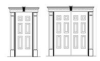 click for Square Pediments