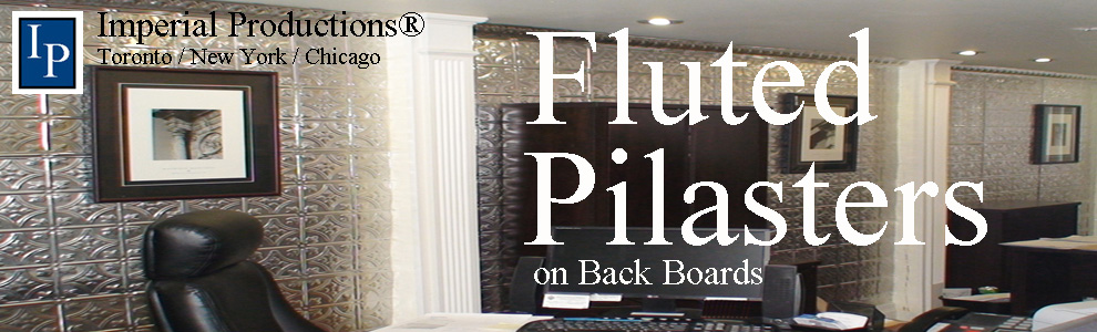 Fluted Pilasters on Backboards from Imperial Productions