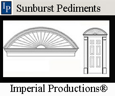 Sunburst Pediment from Imperial Productions