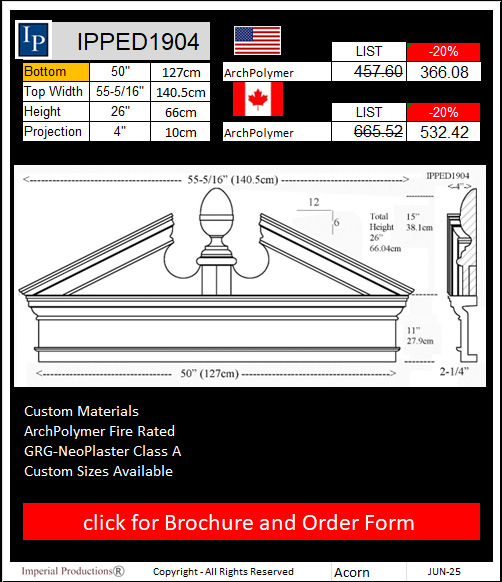 IPPED1904 Pediment