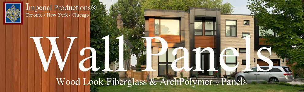 Fiberglass & ArchPolymer exterior wall panels